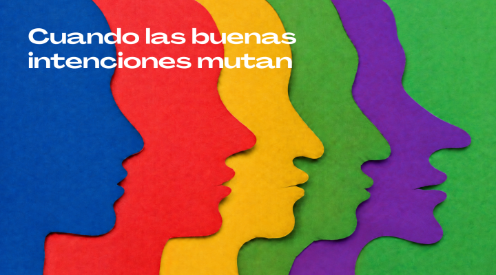 Cuando las buenas intenciones mutan
